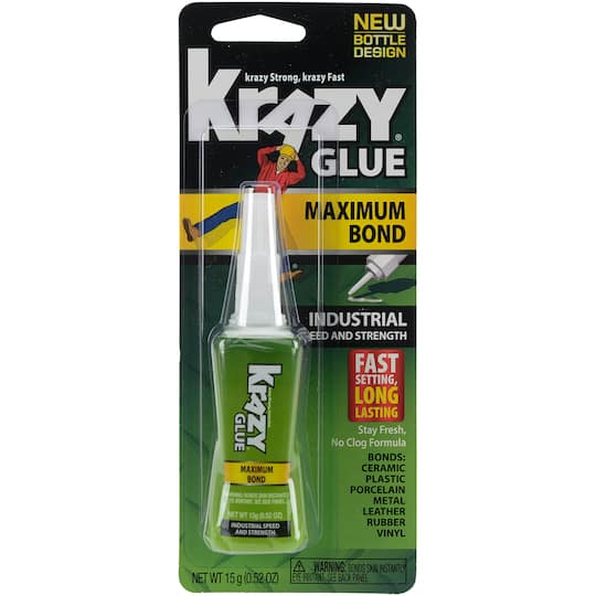 Krazy Glue&#xAE; Maximum Bond Industrial Strength Formula, 0.52 oz.